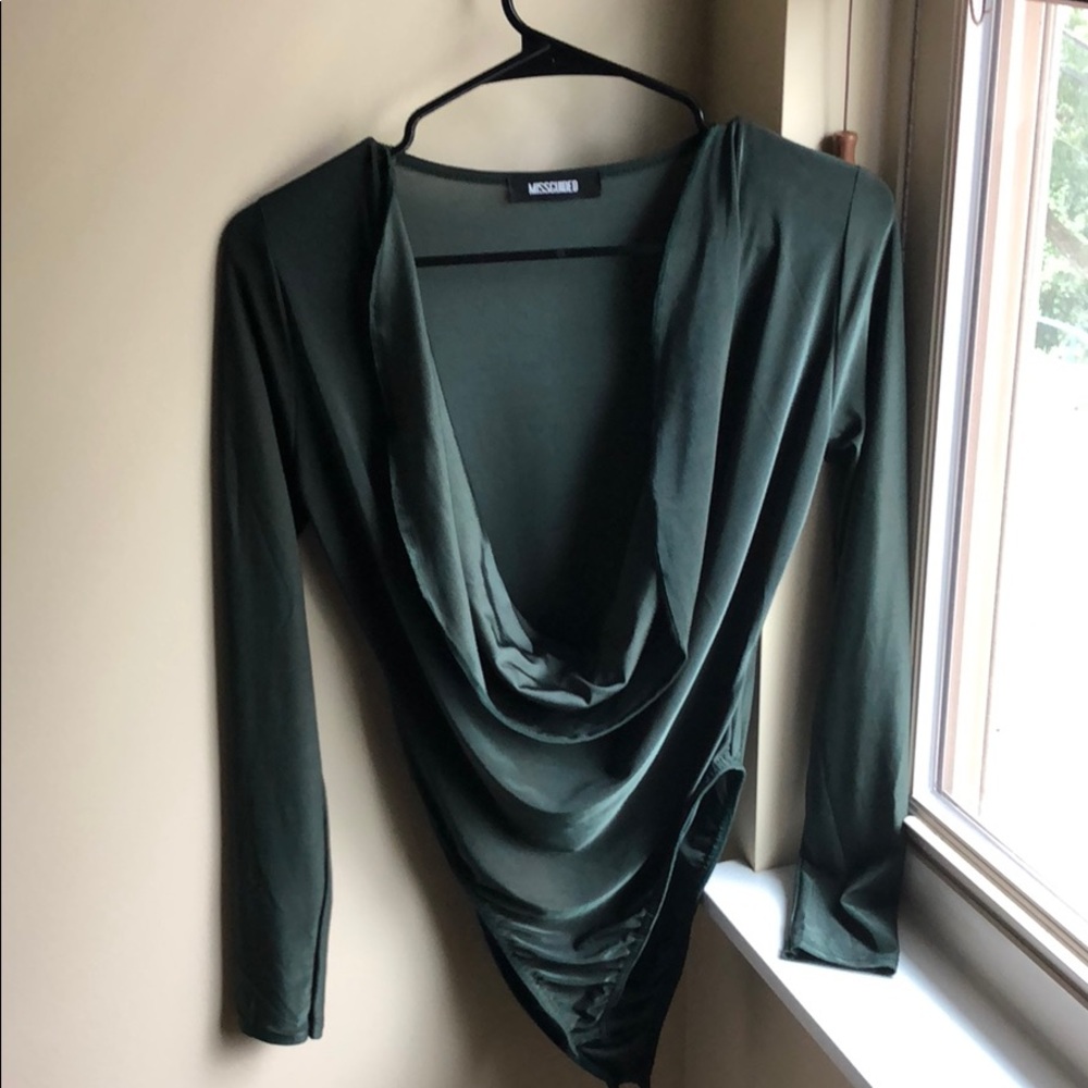Missguided plunge bodysuit